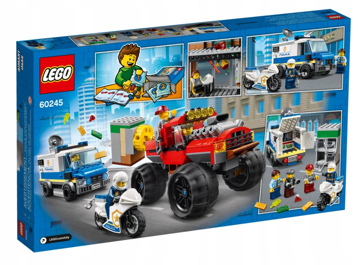LEGO City Policijos sunkvežimio monstro apiplėšimas 5+