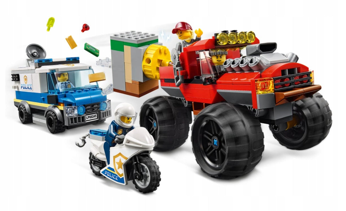LEGO City Policijos sunkvežimio monstro apiplėšimas 5+