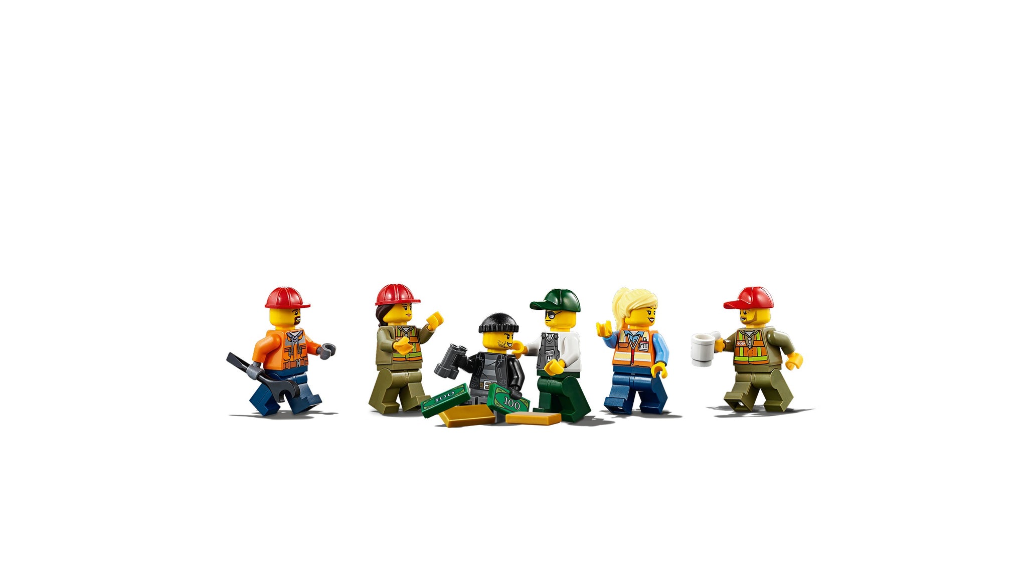 LEGO City krovininis traukinys 6+