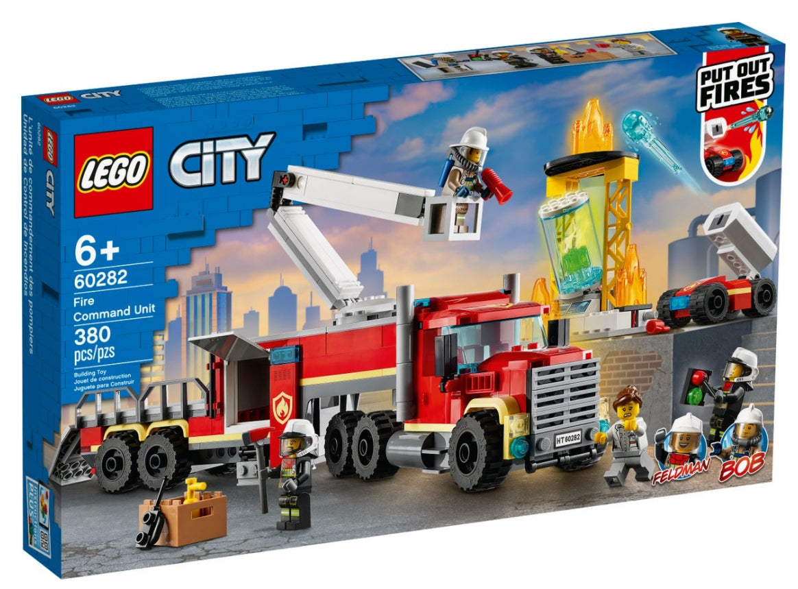 LEGO City 60282 ugniagesių valdymo blokas 6+