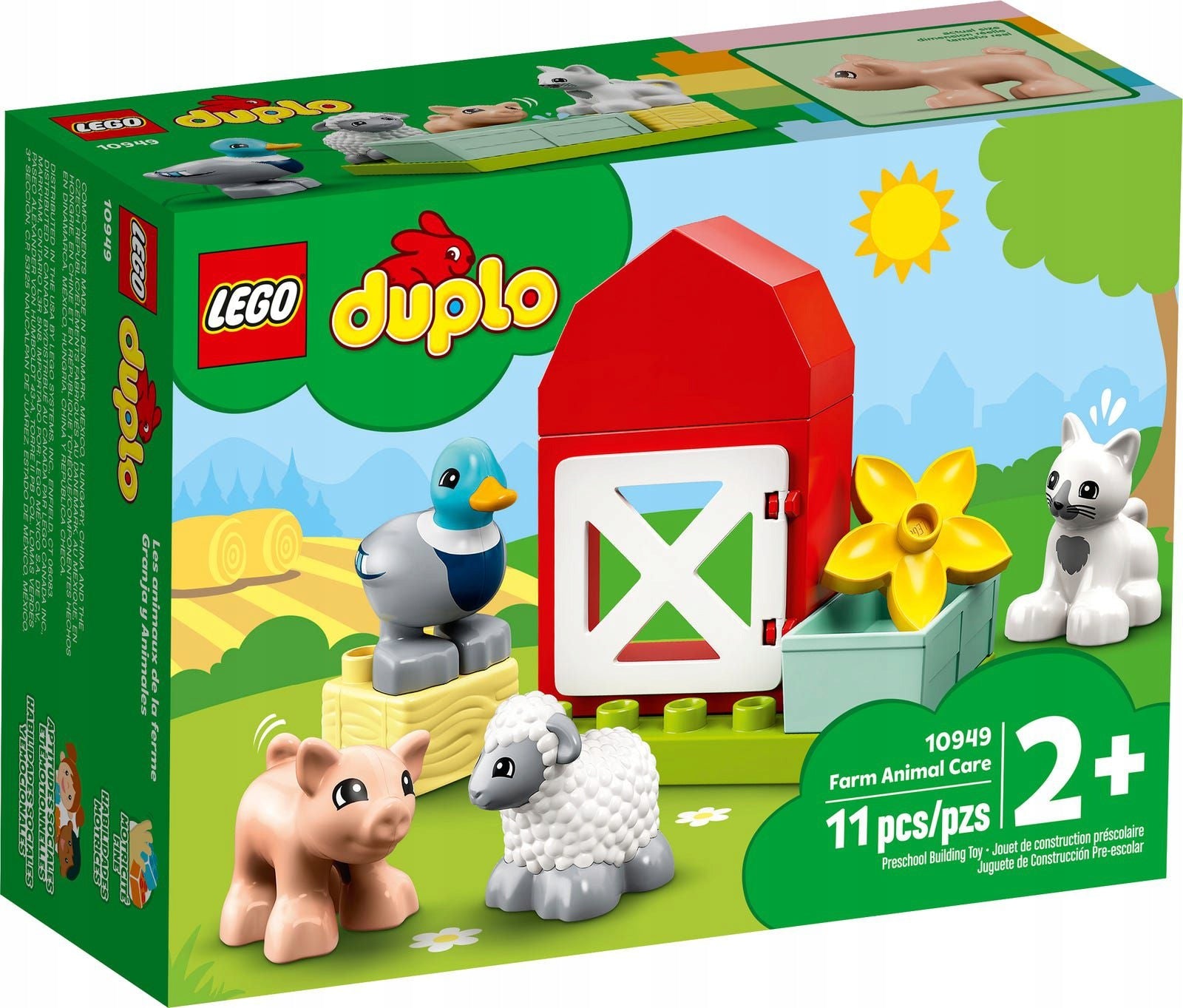 LEGO Duplo ūkio gyvūnai 10949 2+
