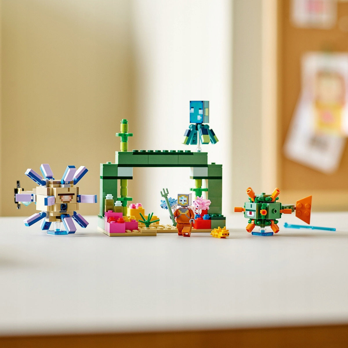 LEGO Minecraft Kova su sargybiniais