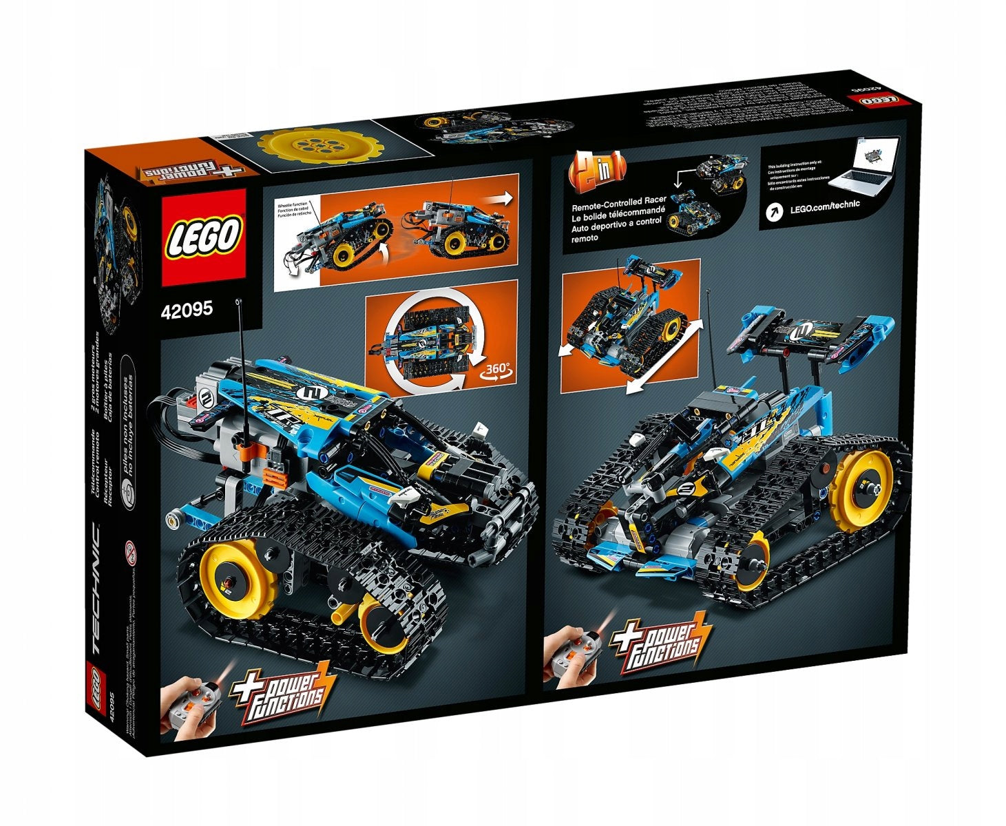 LEGO Technic valdomas lenktynininkas 42095 9+
