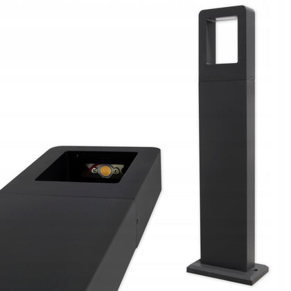 LED sodo šviestuvas integruotas LED šaltinis 50 cm