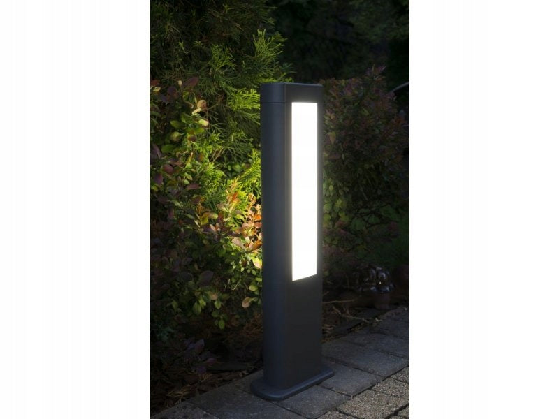 Apšvietimo stulpas 80cm, Pilkas, IP54