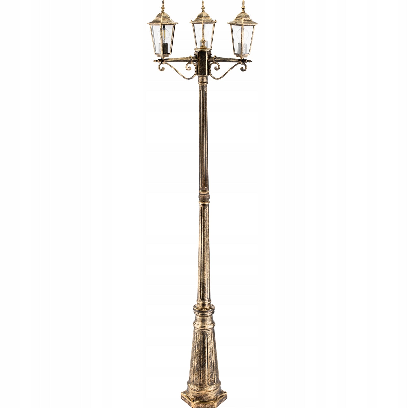 Sodo šviestuvas  3xE27 LANTERN HIGH POST 2m aukščio