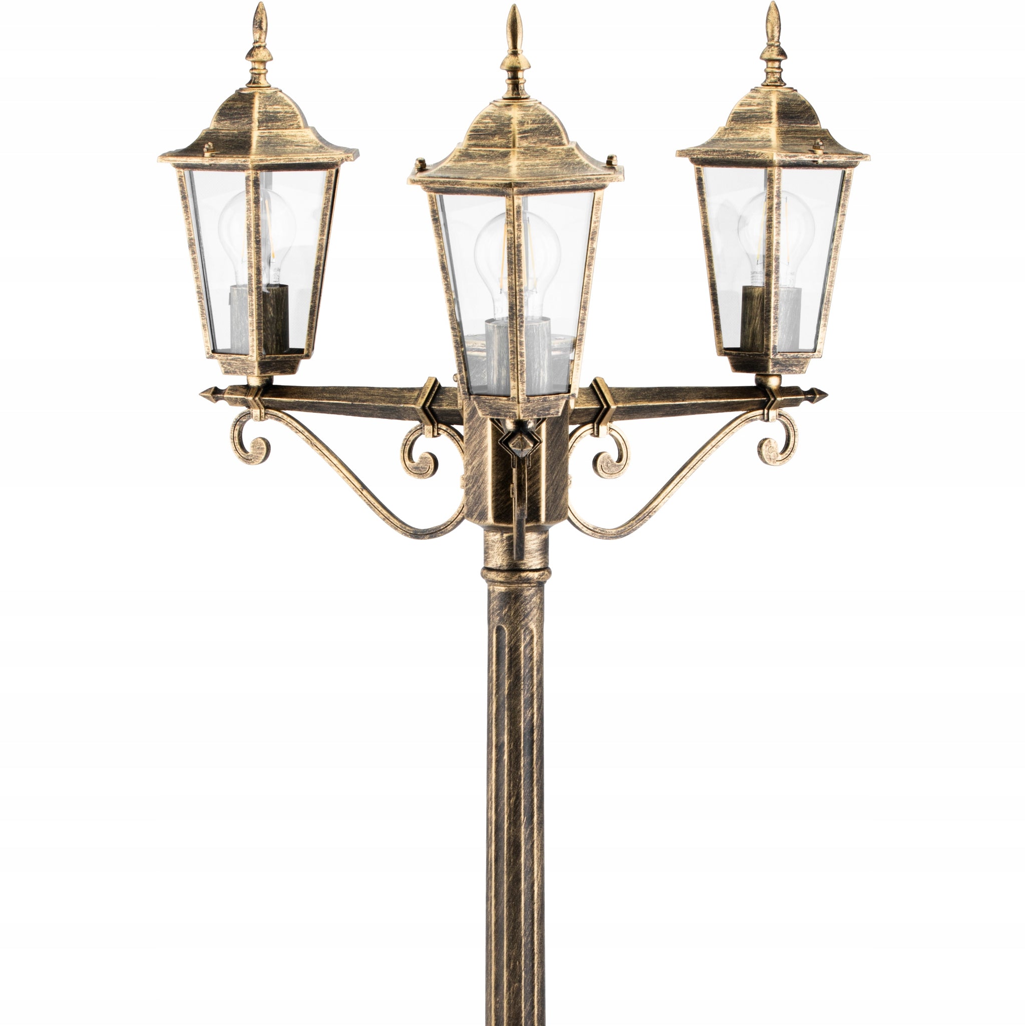Sodo šviestuvas  3xE27 LANTERN HIGH POST 2m aukščio