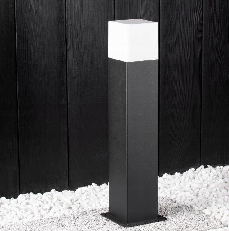 Apšvietimo stulpas SuperLED E27 44cm juodas