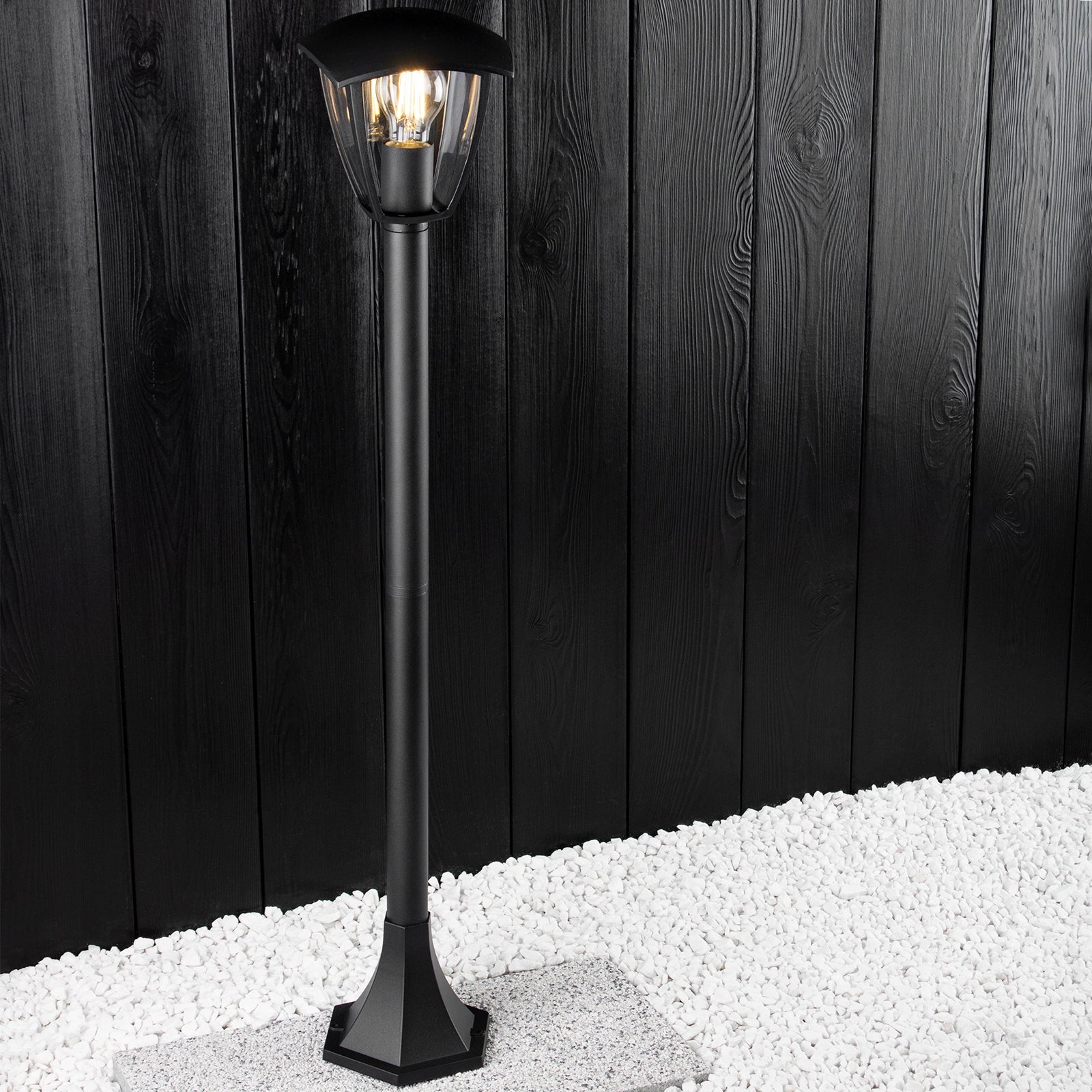 Sodo šviestuvas E27 POST LANTERN