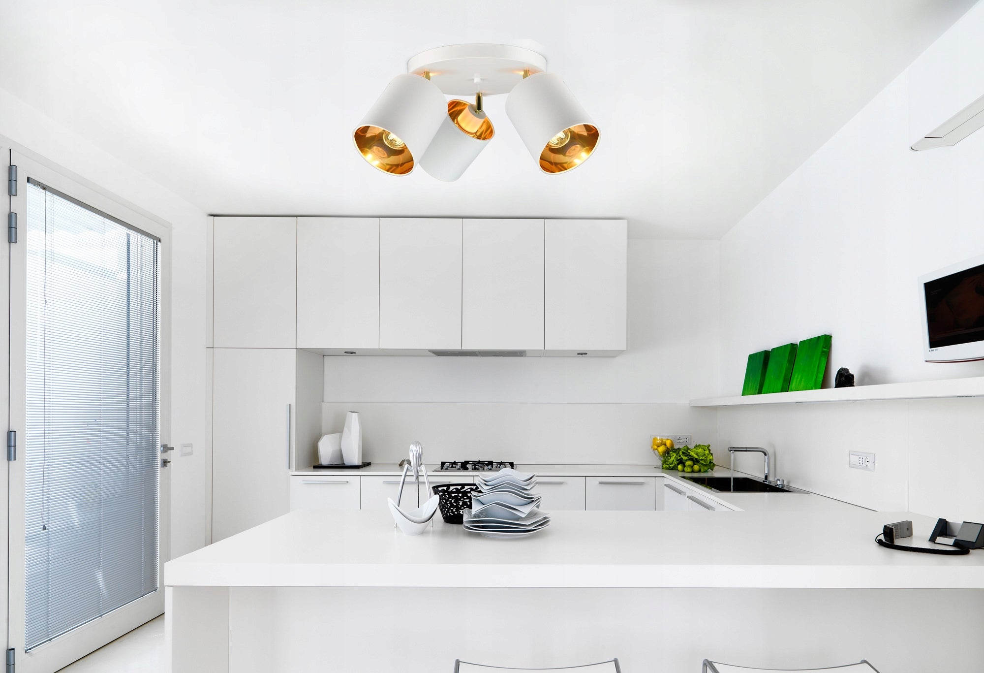Pakabinamas šviestuvas LUXOLAR Light E27 baltas