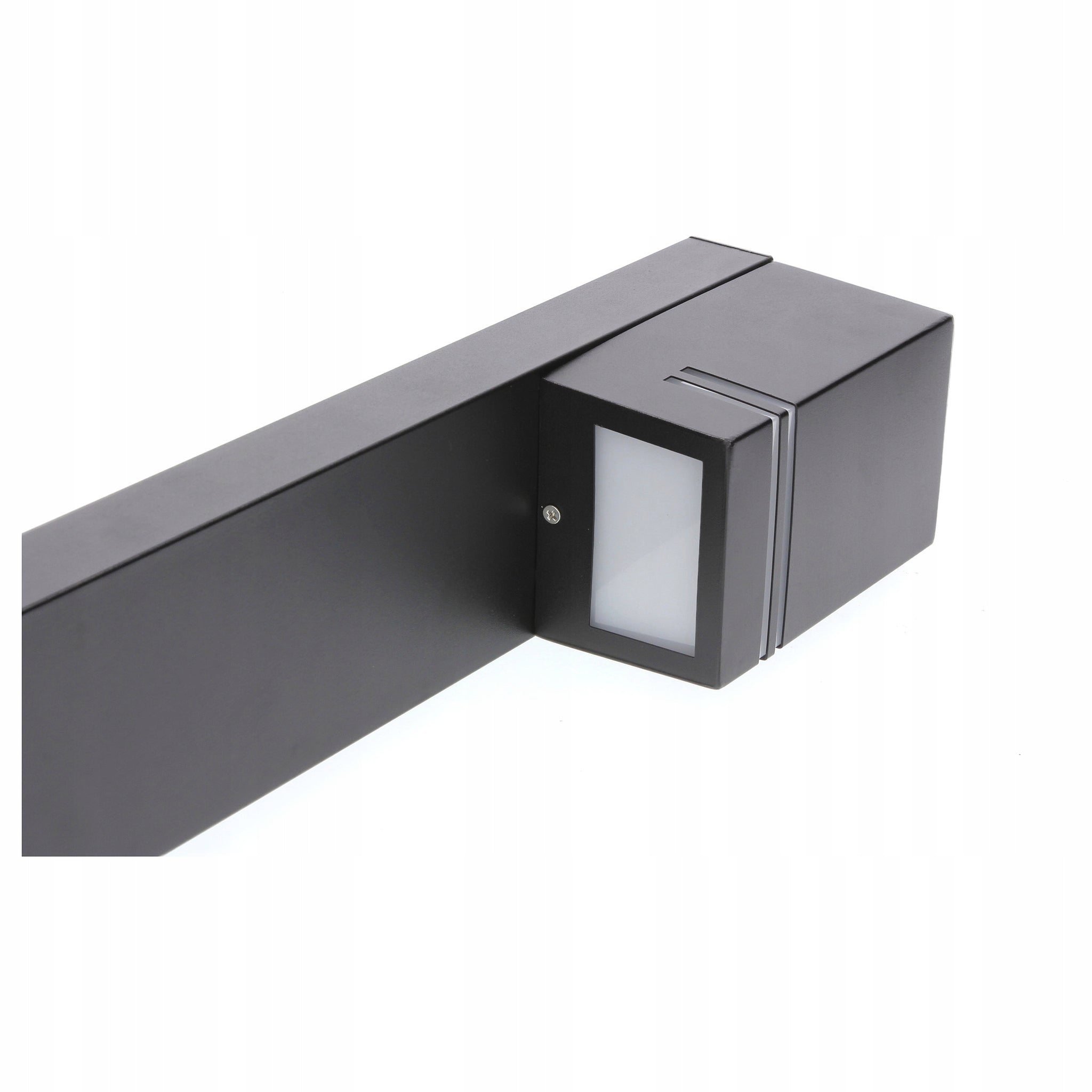 Kvadratinis apšvietimo stulpas Luminova GU10 50 cm