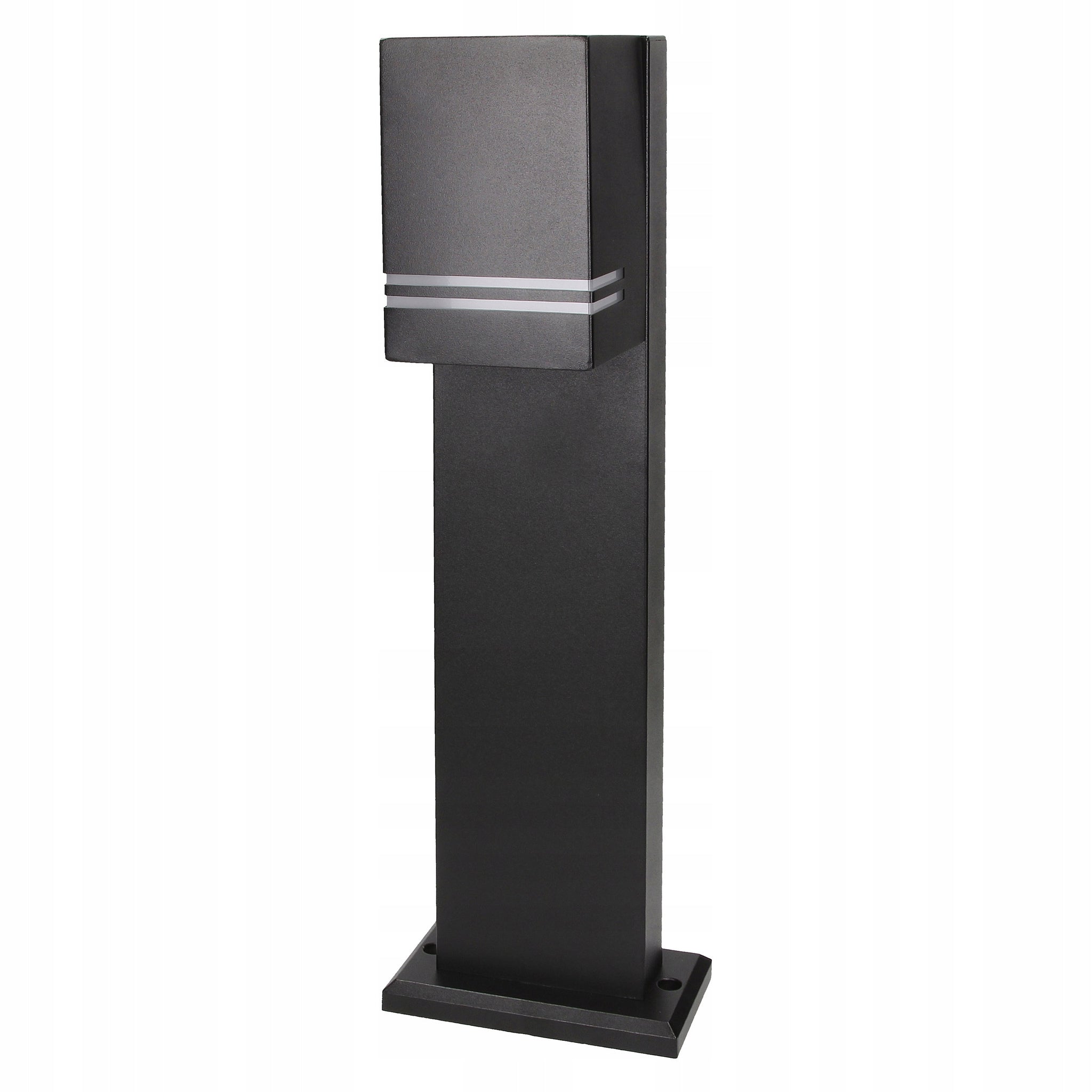 Kvadratinis apšvietimo stulpas Luminova GU10 50 cm