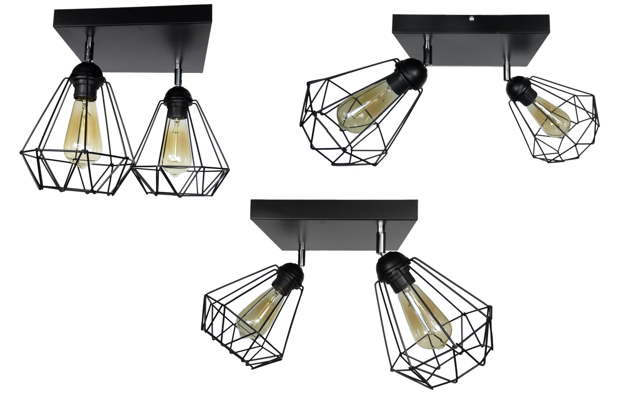 Lubinis šviestuvas RETRO DIAMENT LED