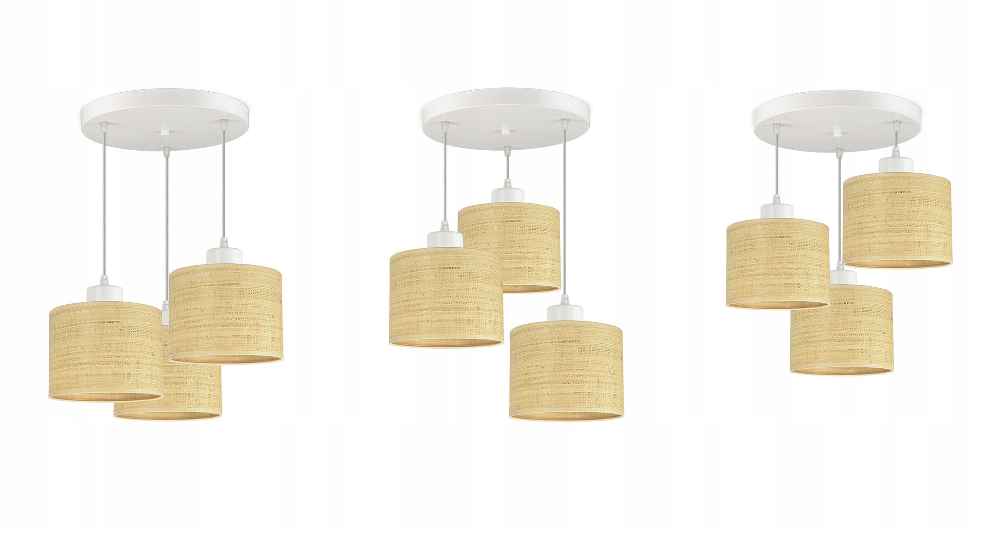 Pakabinamas šviestuvas Rattan LED E27