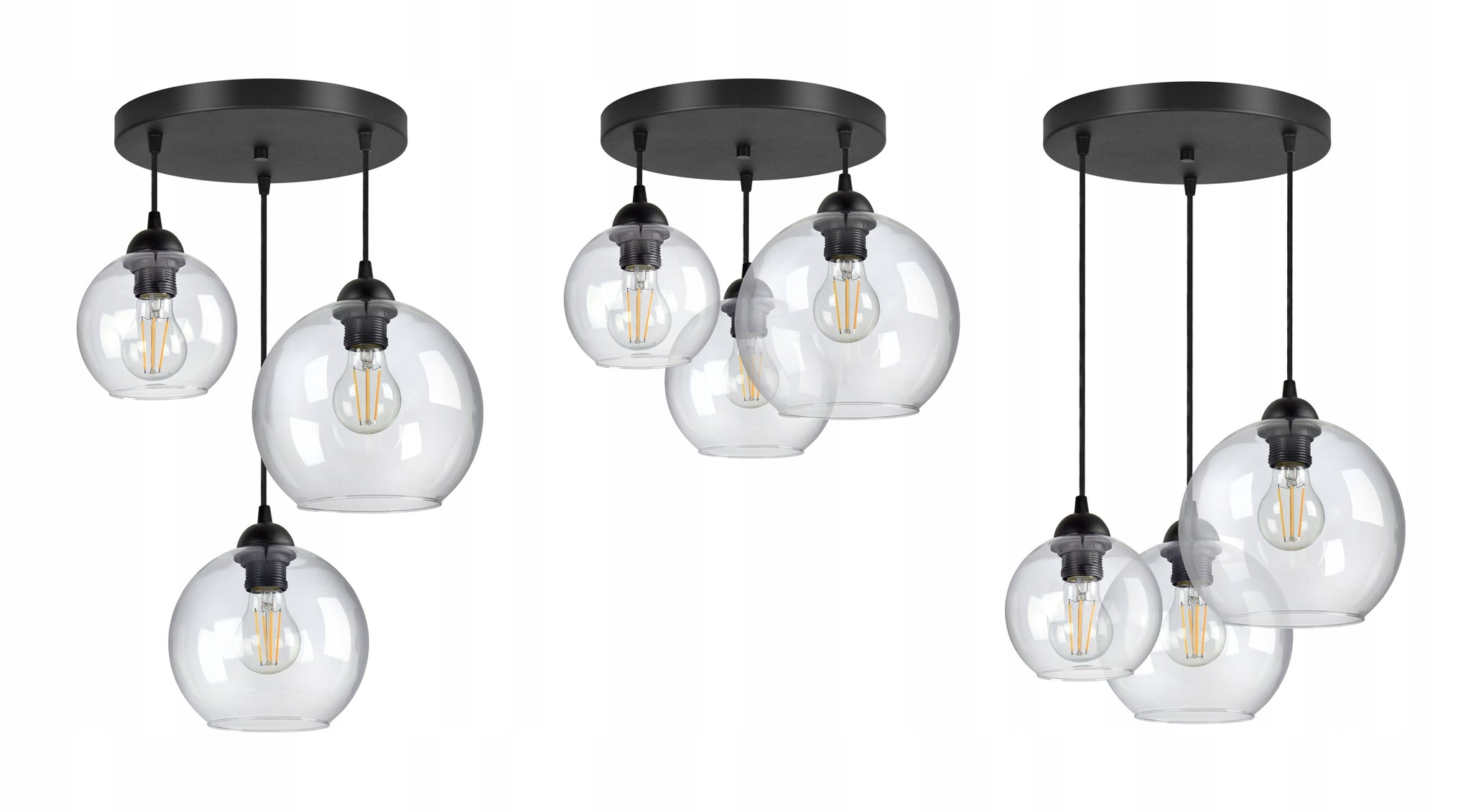 Pakabinamas šviestuvas Luxolar 835 E27 3x60W