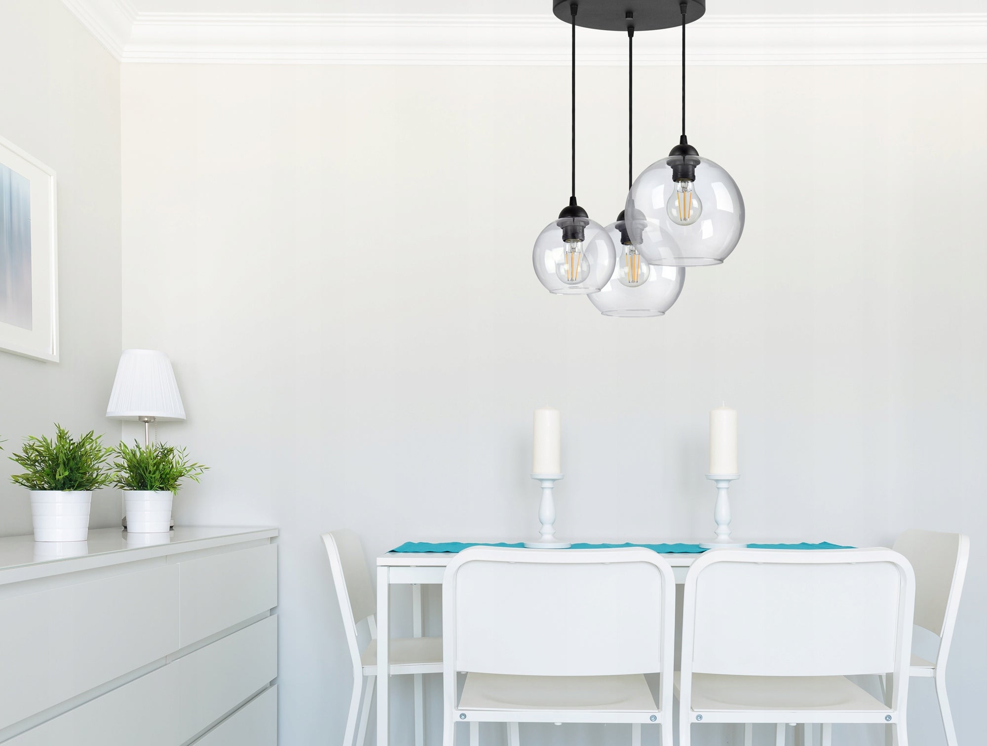 Pakabinamas šviestuvas Luxolar 835 E27 3x60W