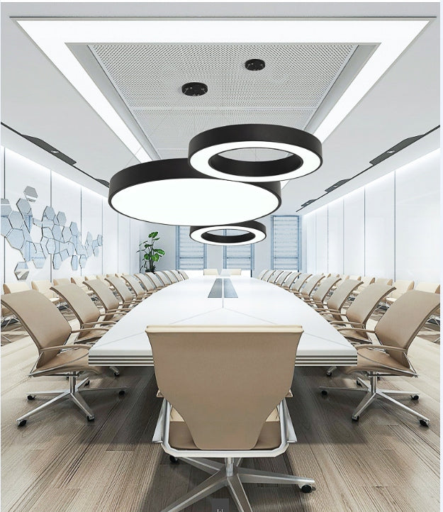 Pakabinamas šviestuvas SmartLED Office Line LED juodas