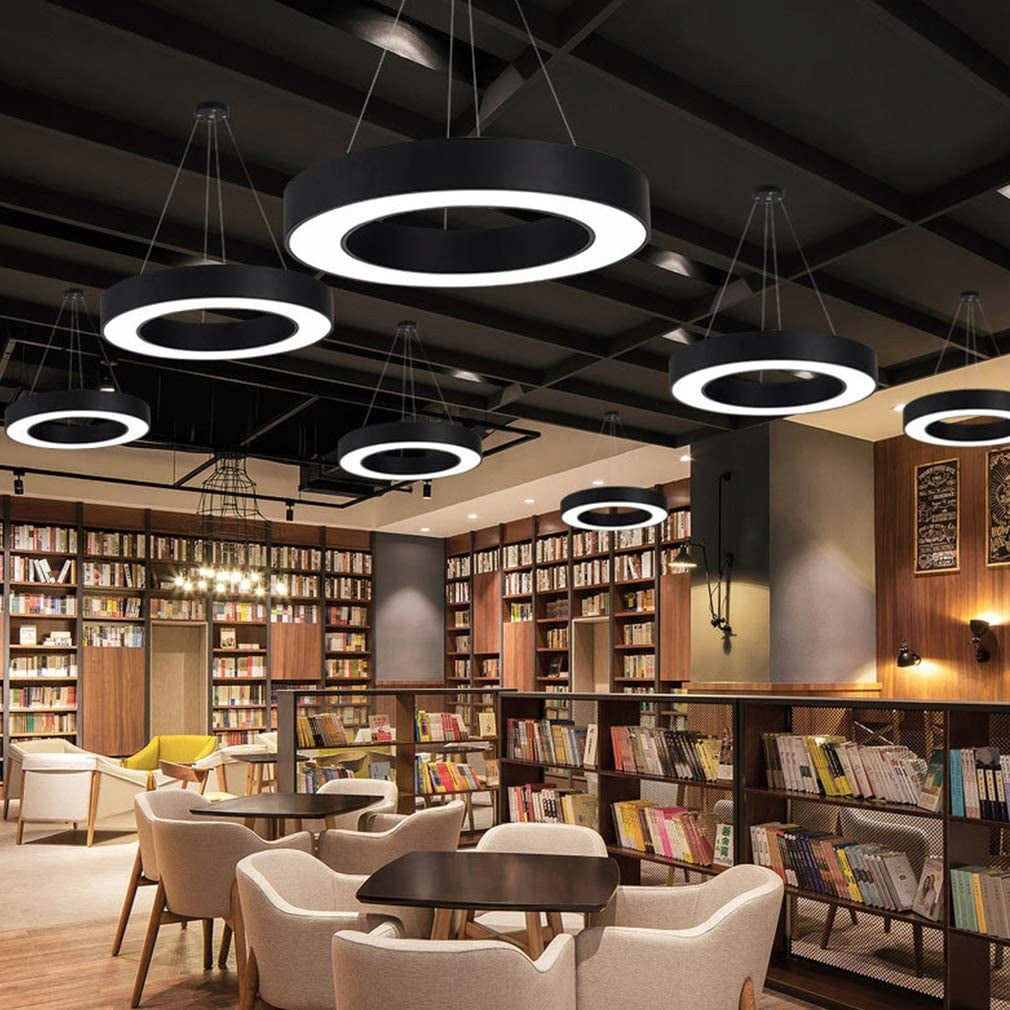 Pakabinamas šviestuvas SmartLED Office Line LED juodas