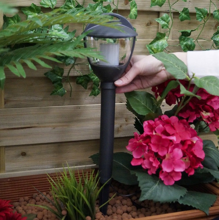 LED sodo šviestuvas 1,5W / 12V, aukštis 36,5 cm.