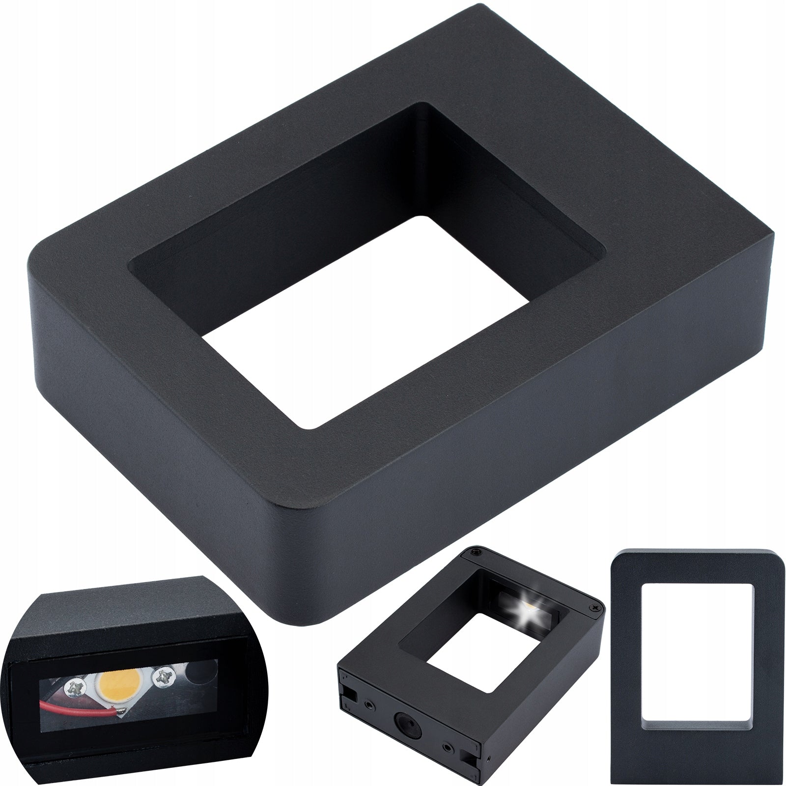 Sieninis šviestuvas NNLED LVTOPR0555, IP54, 6W