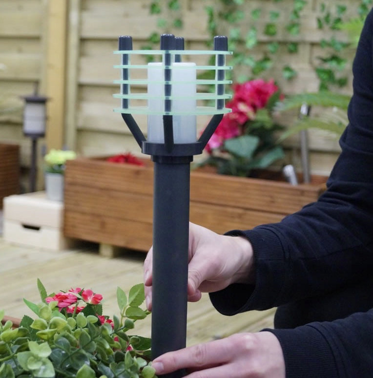 LED sodo lempa, 31,5 cm 12V