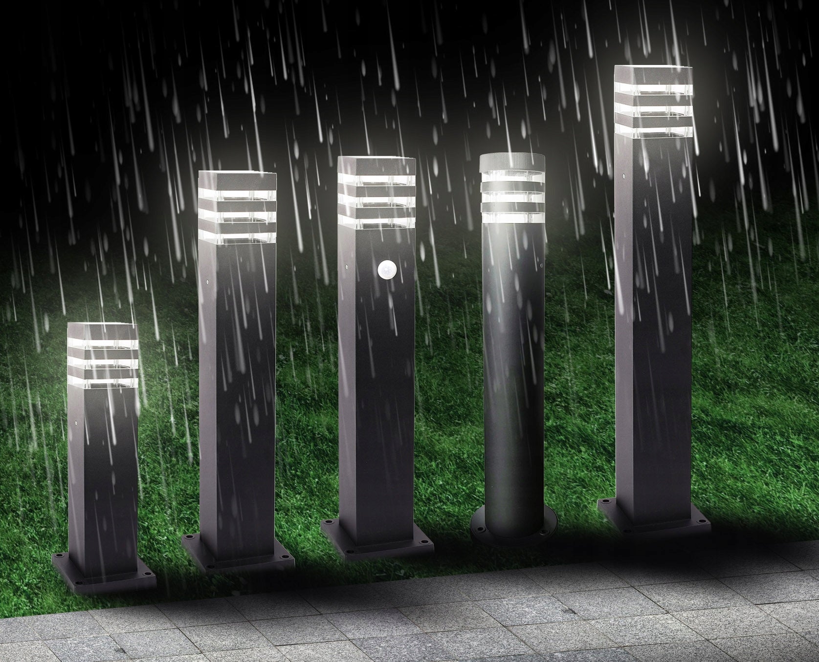 Berge ME0012 Sodo šviestuvas 60cm