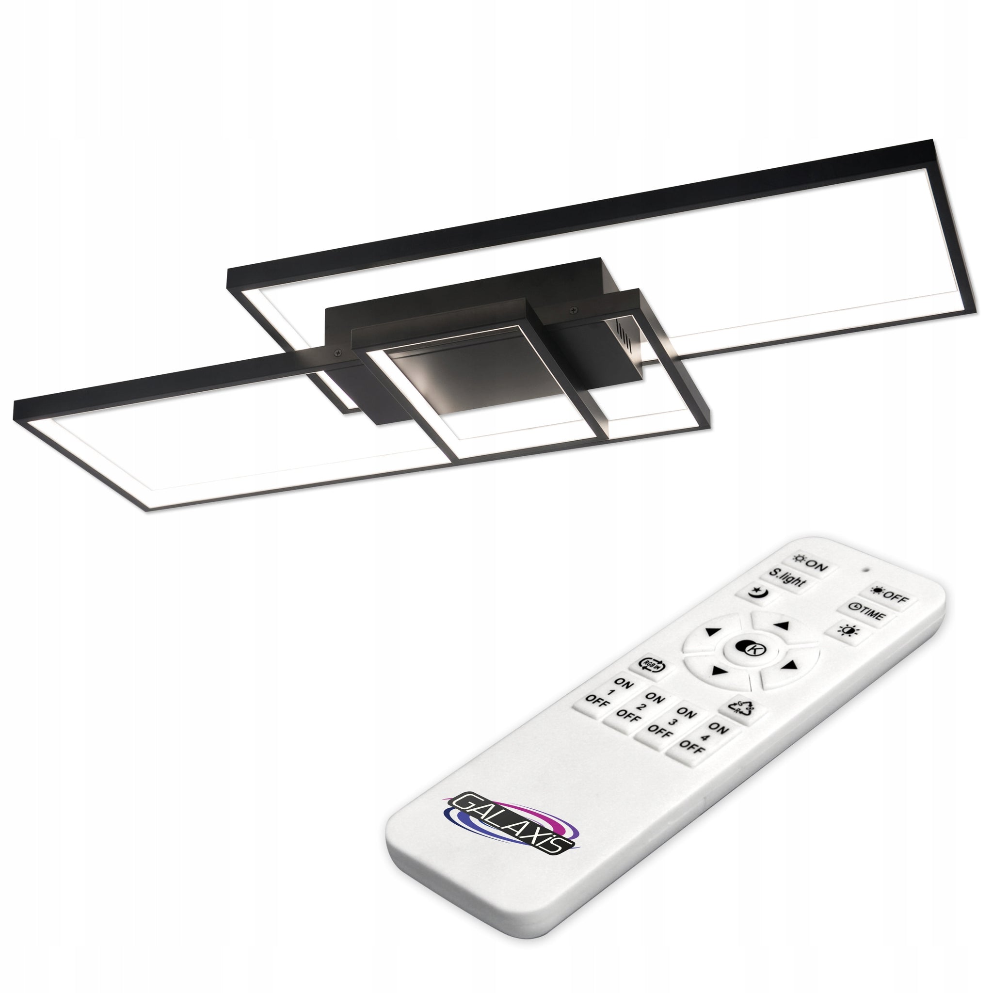 LED šviestuvas Galxis 36x83cm + nuotolinio valdymo pultas 90W, 9900lm