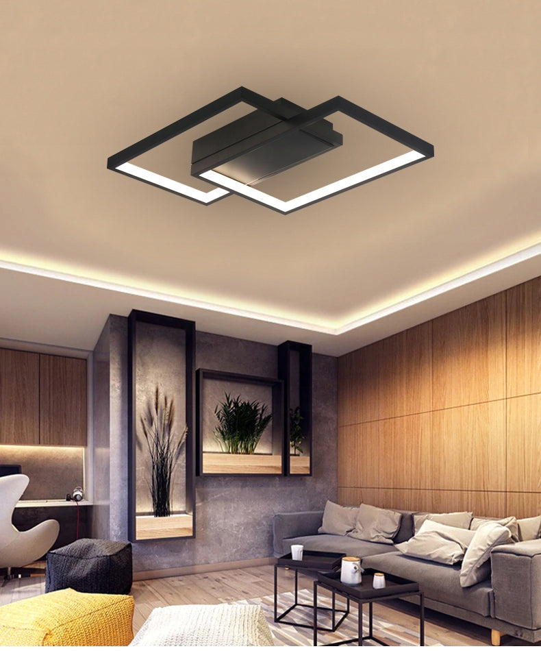 LED šviestuvas Galaxis 45W 42x30x6 cm 4950lm