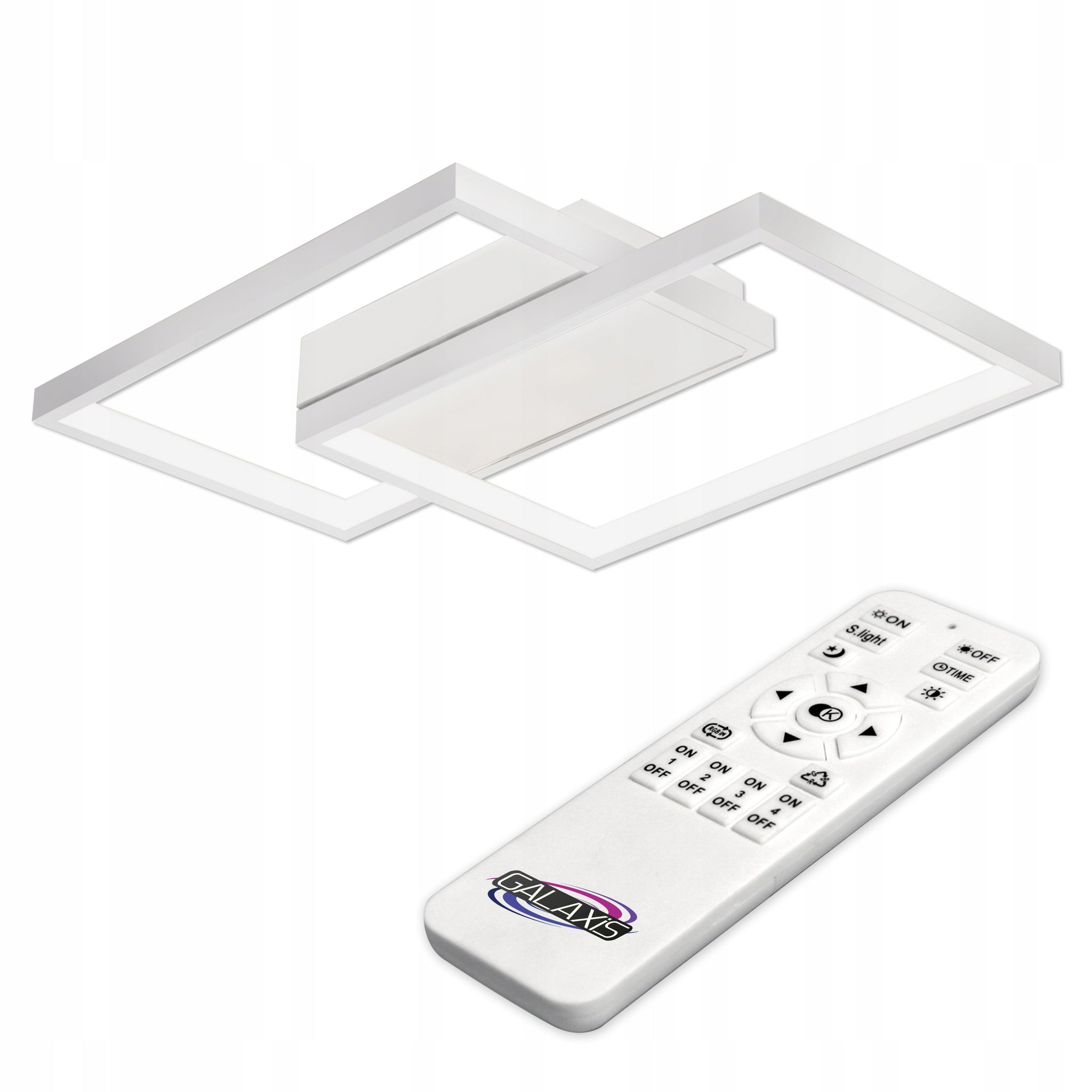 LED šviestuvas Galaxis 45W 42x30x6 cm 4950lm