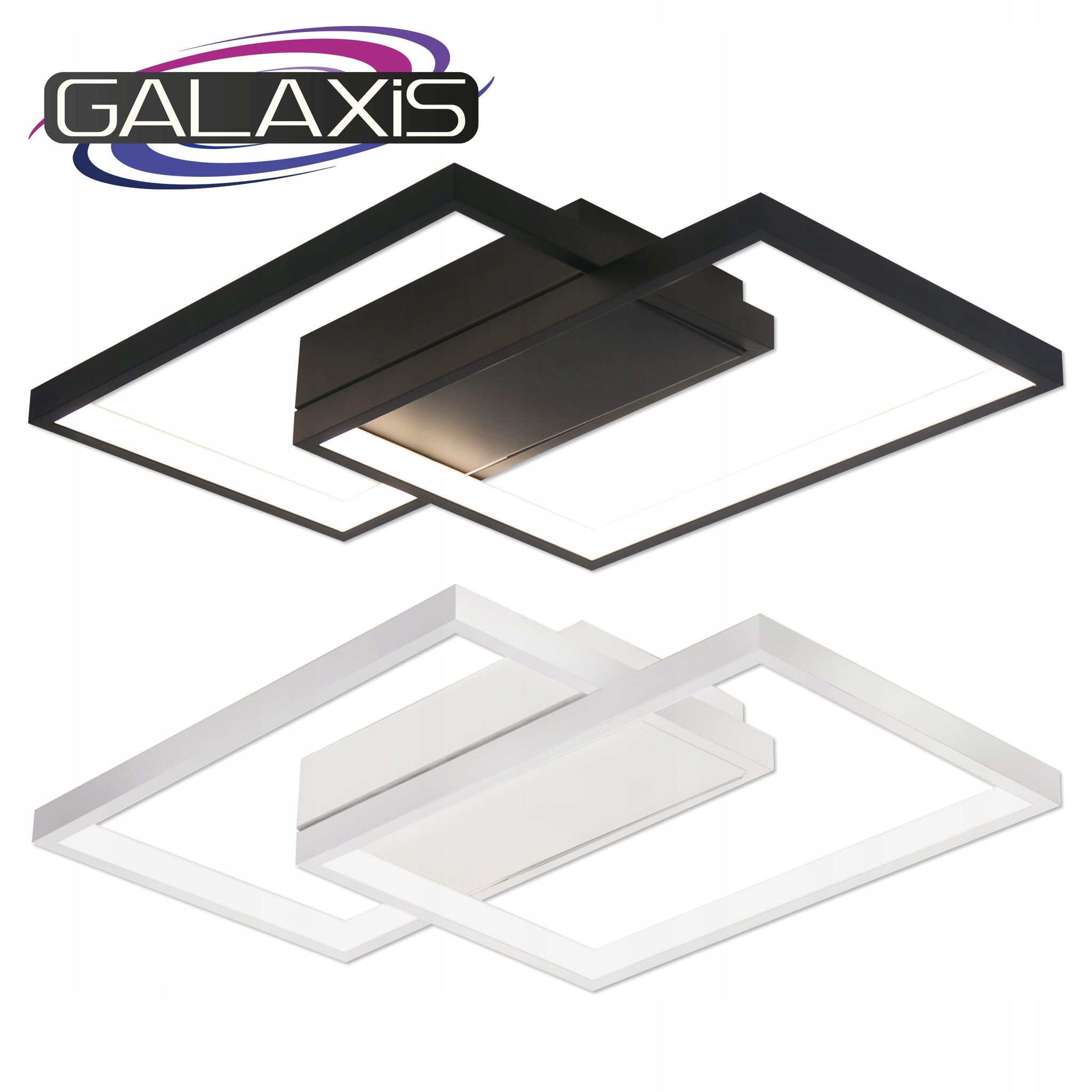 LED šviestuvas Galaxis 45W 42x30x6 cm 4950lm