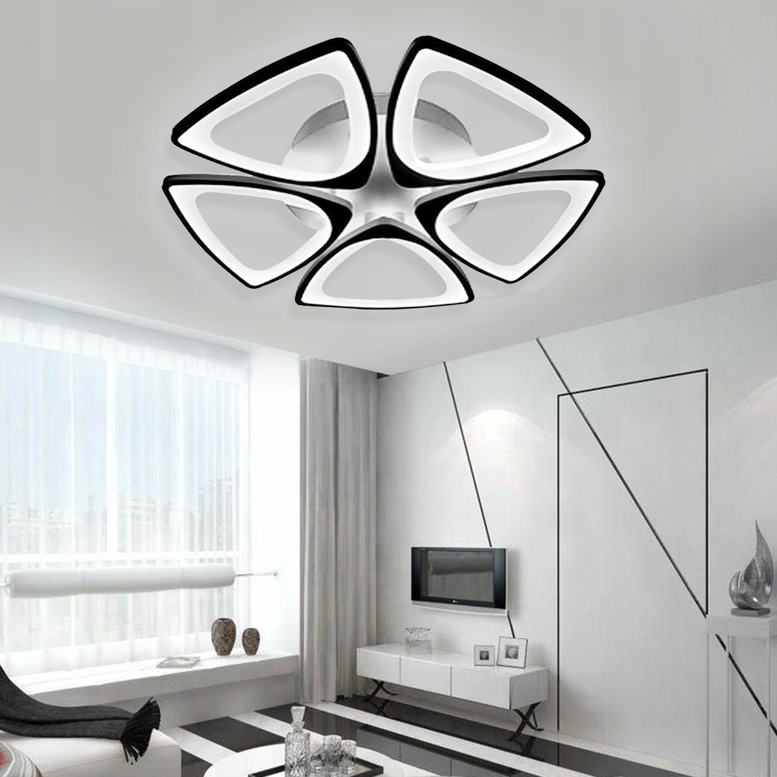 Modernus LED lubinis šviestuvas 54 W reguliuojamas