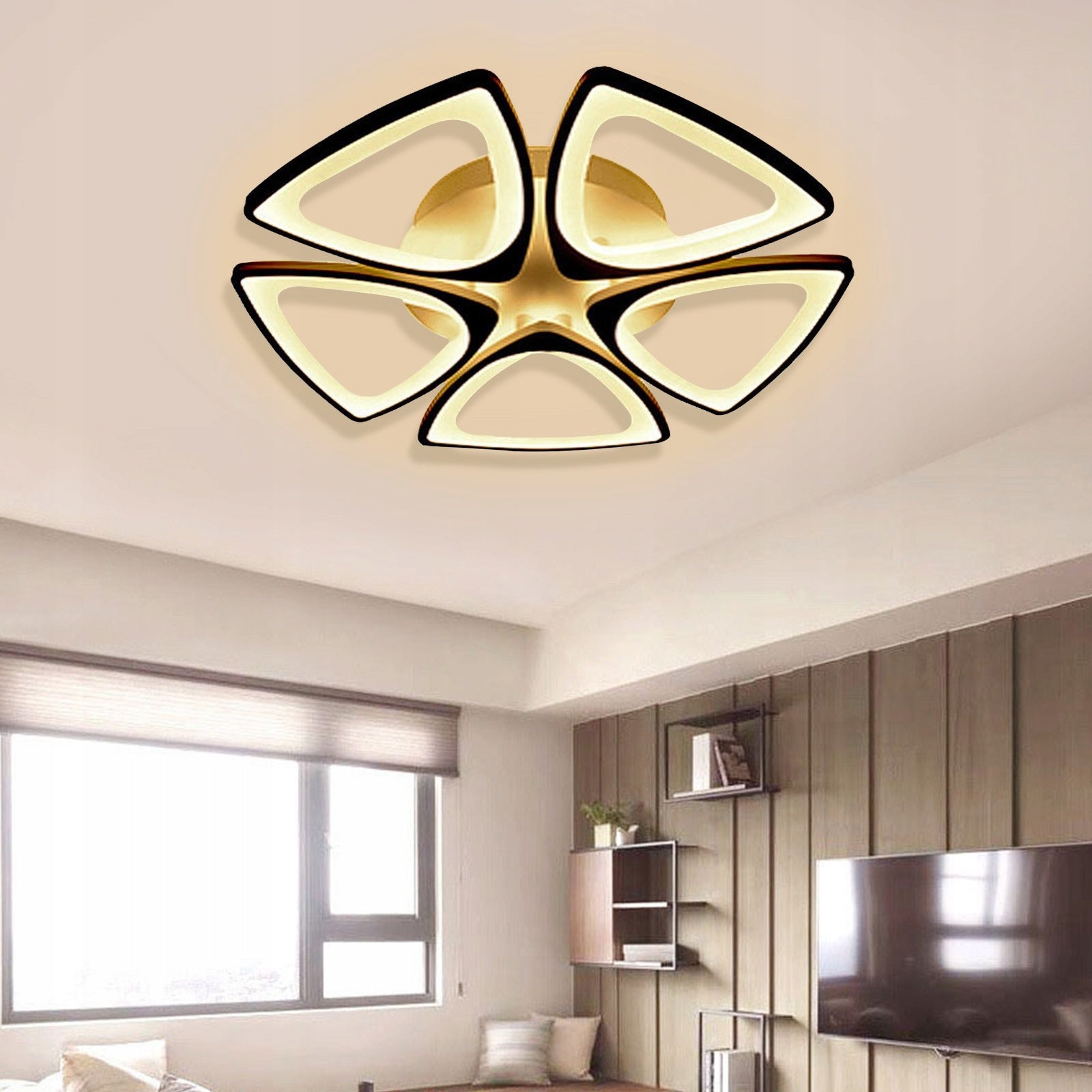 Modernus LED lubinis šviestuvas 54 W reguliuojamas