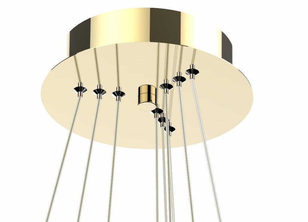 Krislamp Ring pakabinamas šviestuvas su integruotu baltu LED šaltiniu