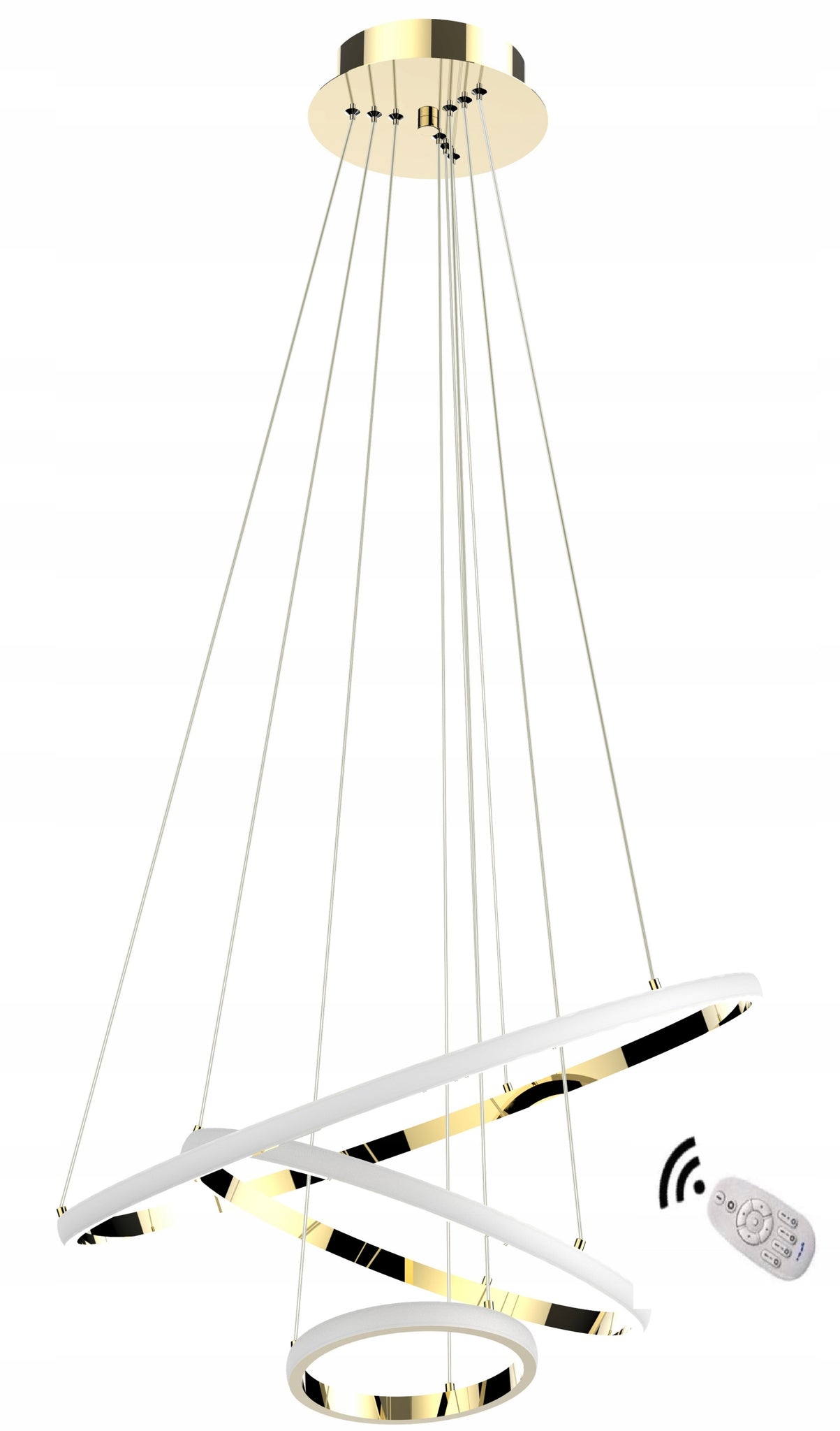 Krislamp Ring pakabinamas šviestuvas su integruotu baltu LED šaltiniu