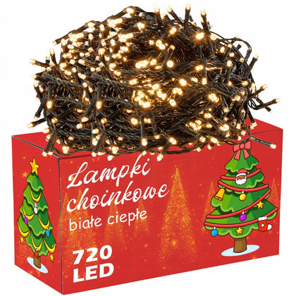 720 LED elektrinė Kalėdinė girlianda
