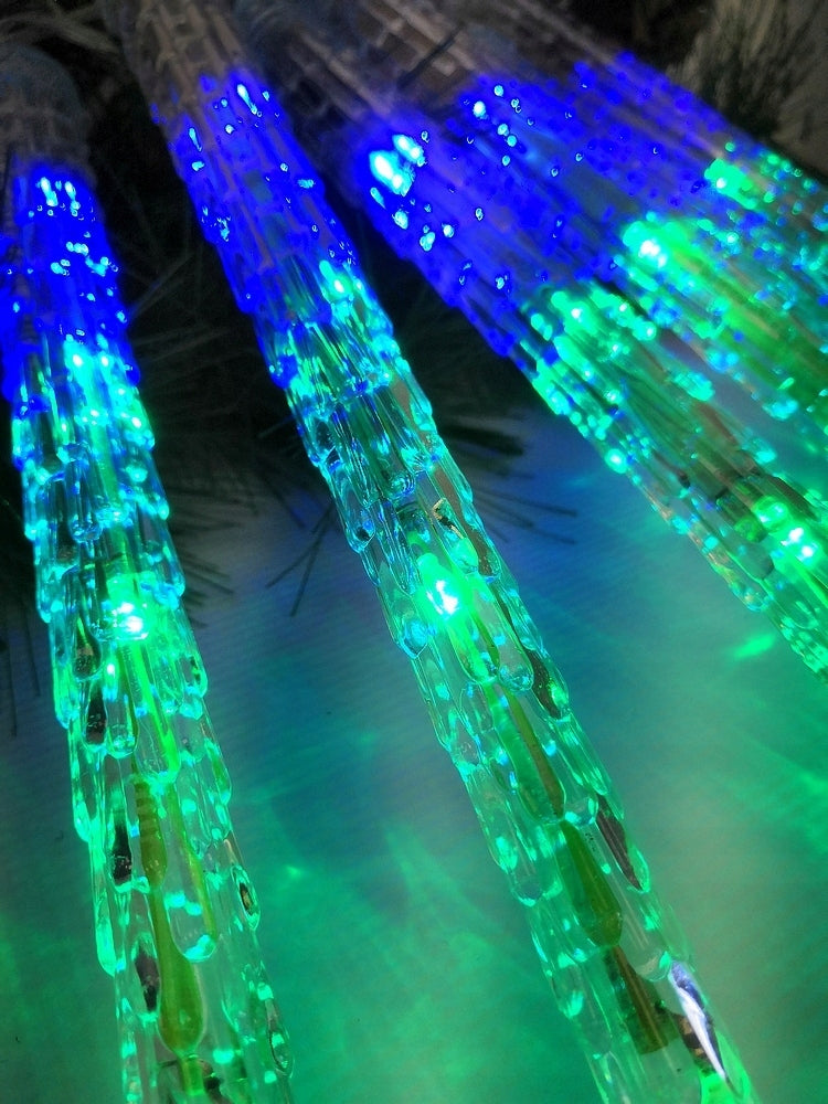 RGB besikeičiančios spalvos kalėdinė dekoracija - varvekliai