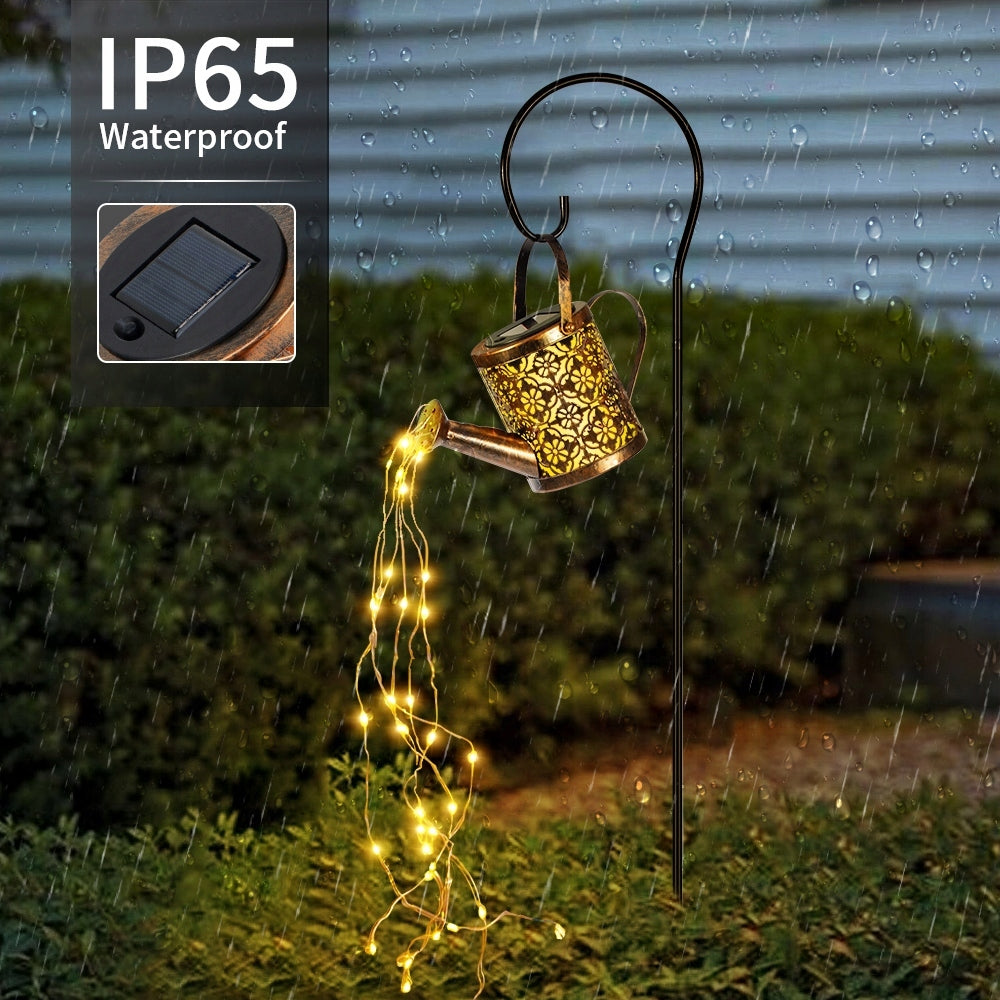 Saulės baterijomis įkraunamas šviestuvas