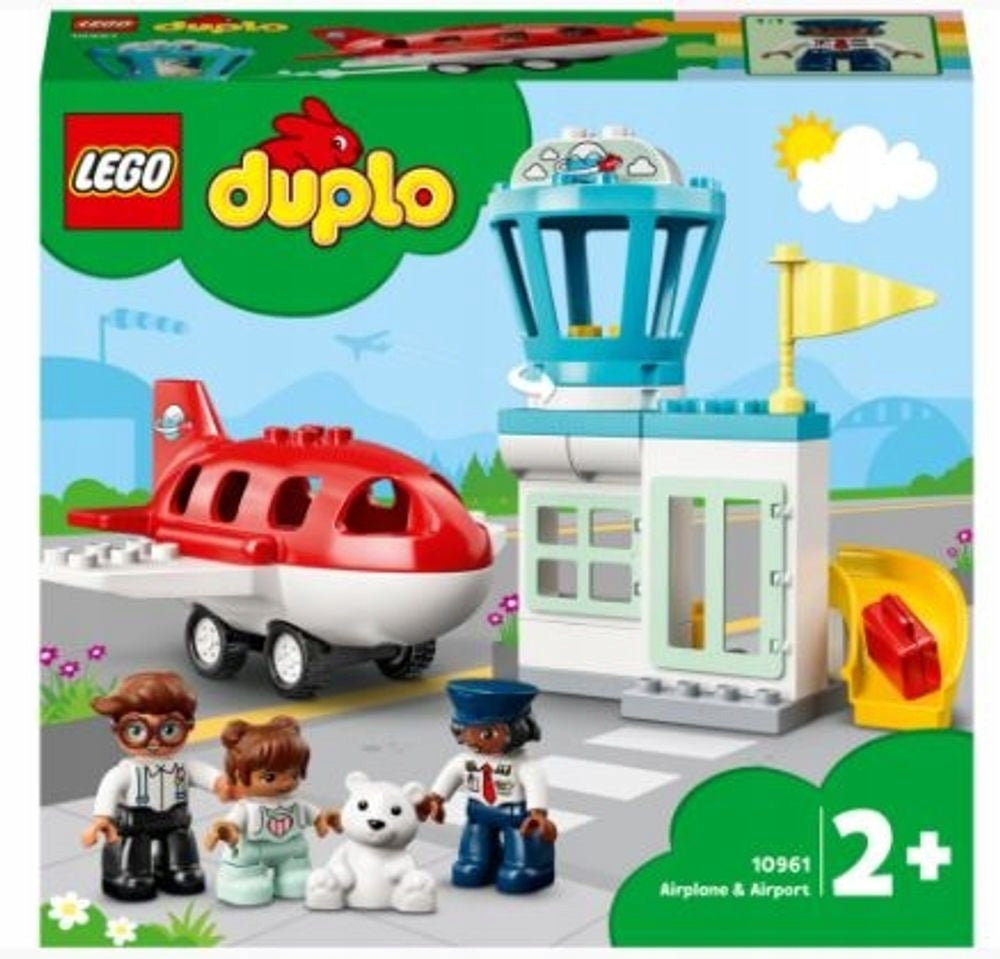 Lego Duplo lėktuvas ir oro uostas 10961 2+