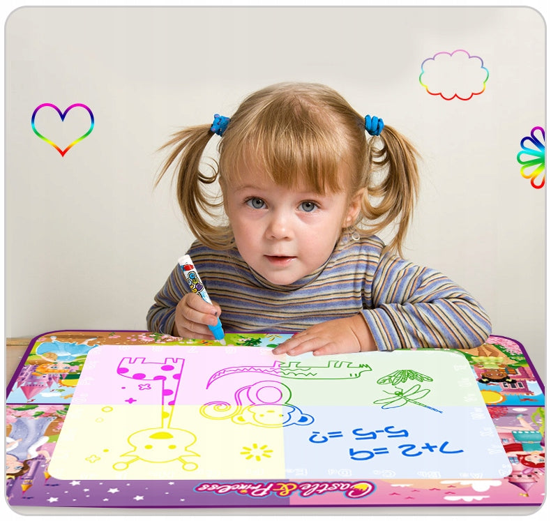 Vandens Kilimėlis Dažymui, Su Priedais 80x100cm