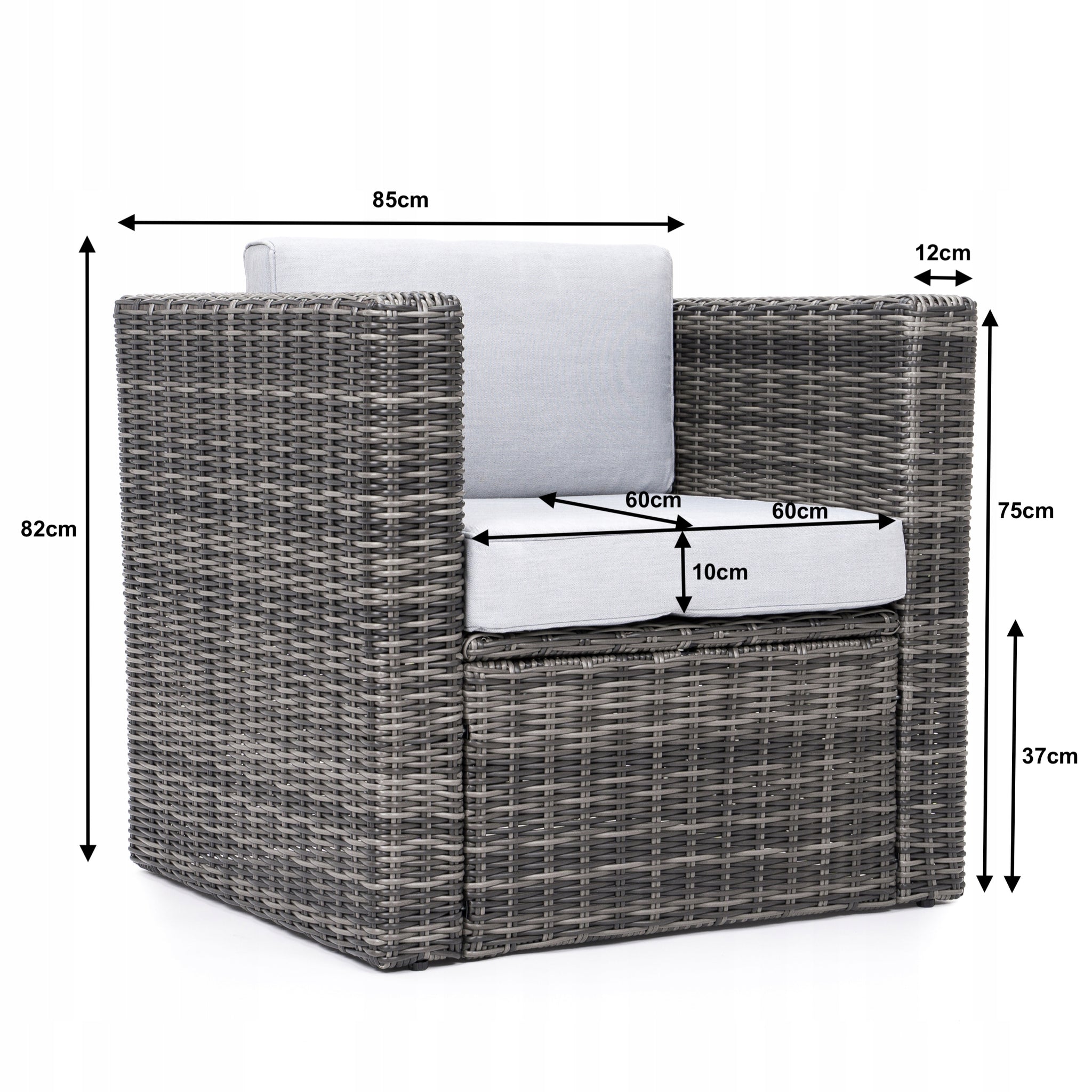 Sodo baldų komplektas Malaga