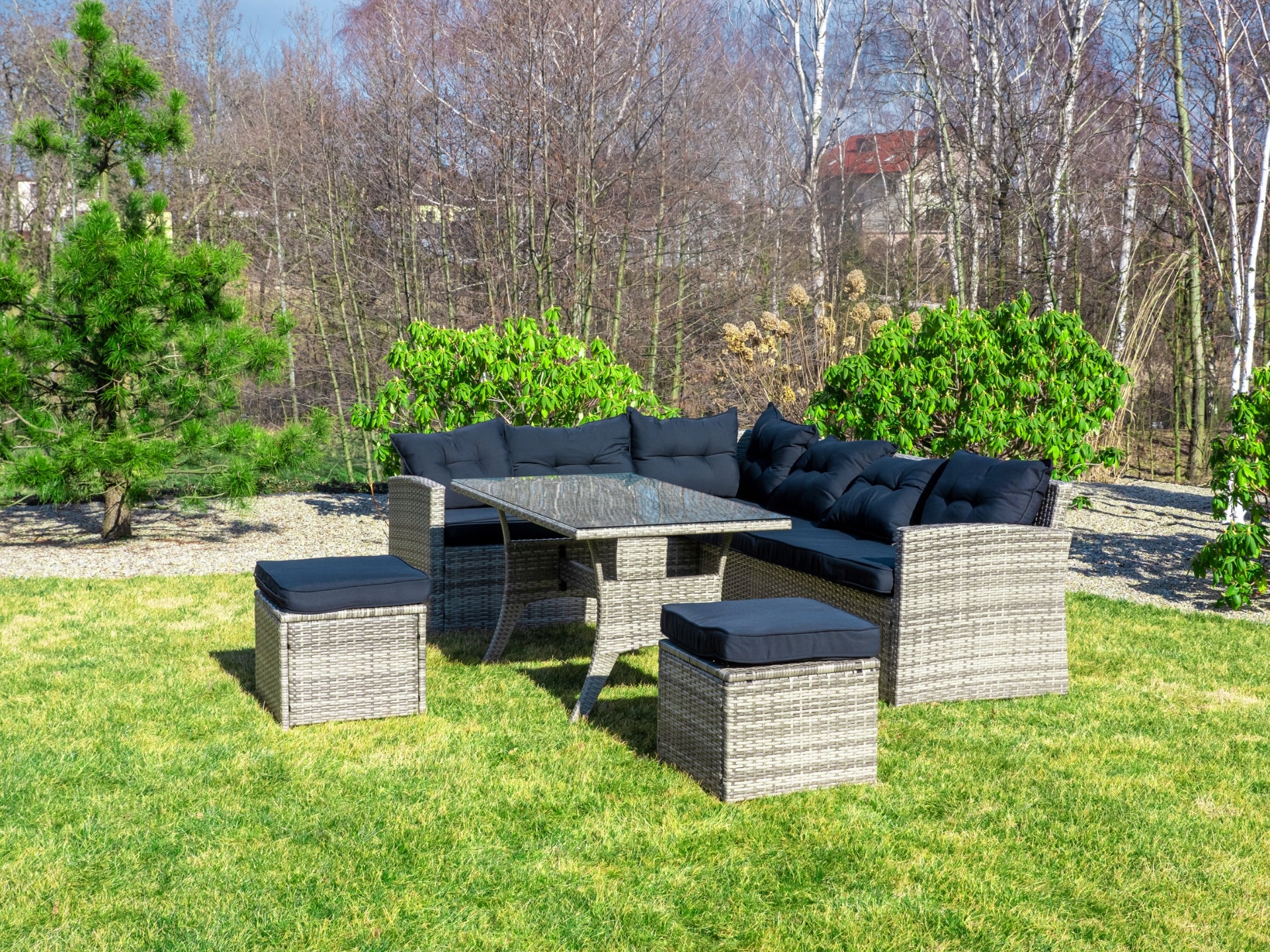 Italform Napoli sodo baldų komplektas