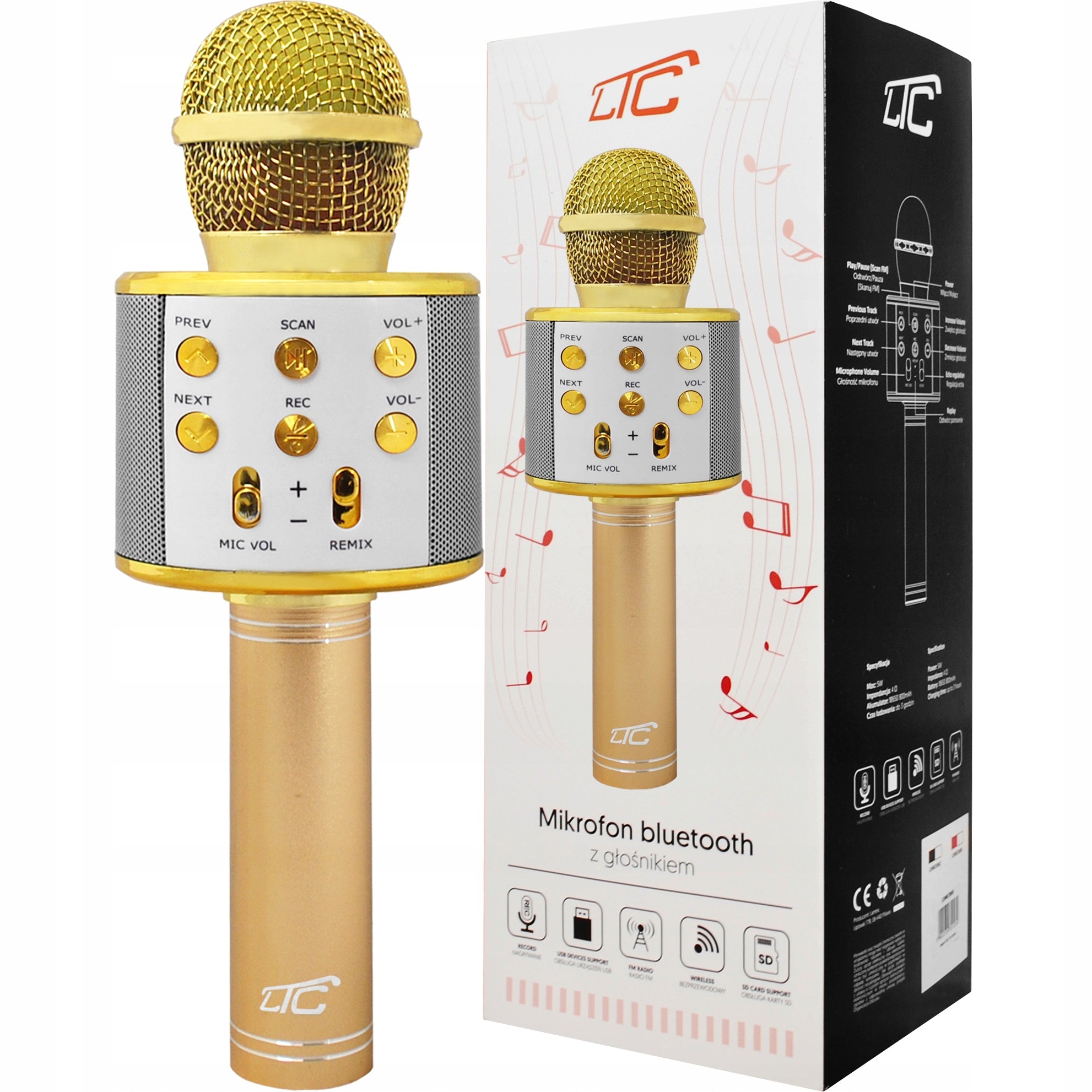 LTC LXMIC100R mikrofonas