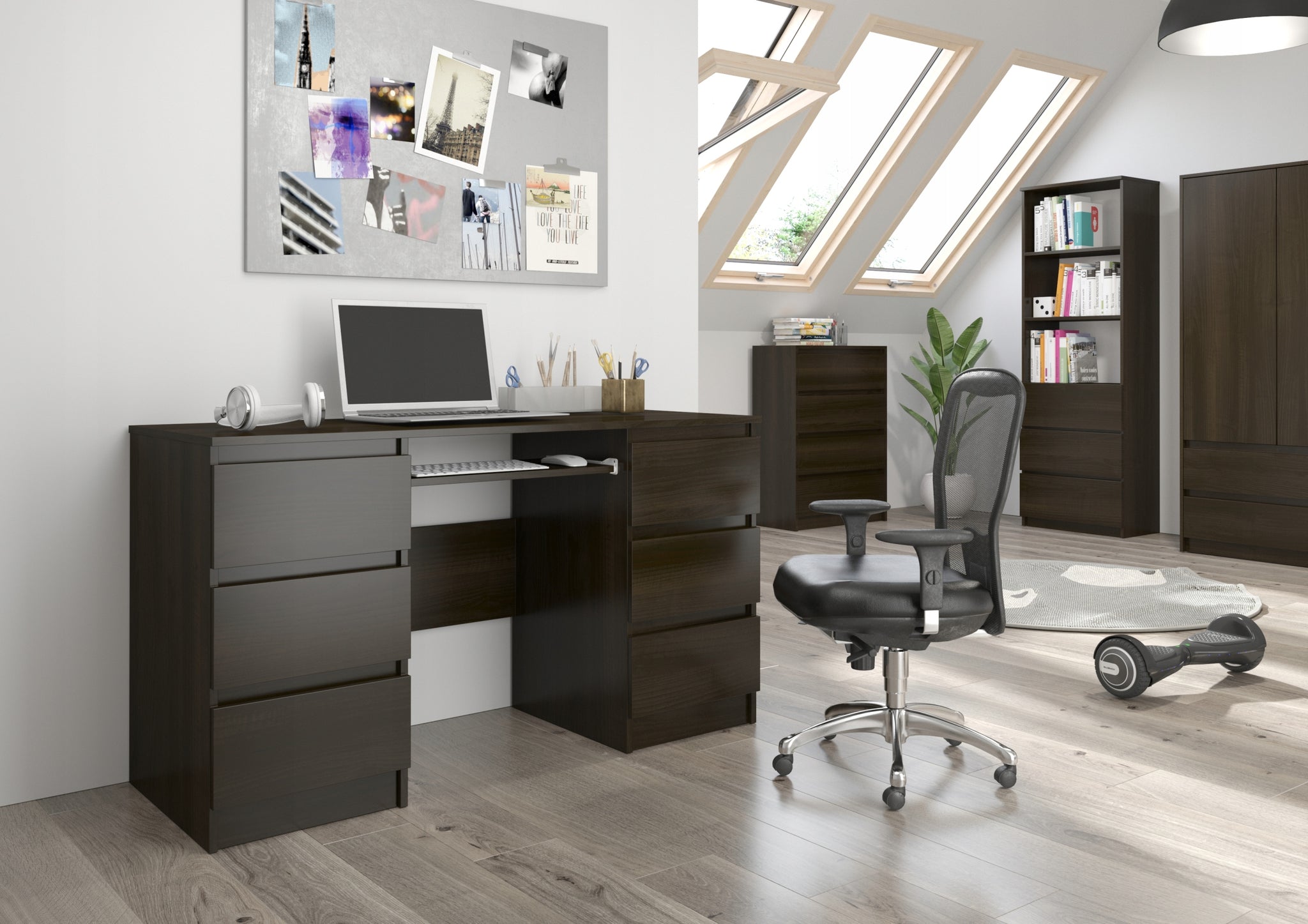 Rašomasis stalas Mobene Modern 140 x 50 x 77 cm