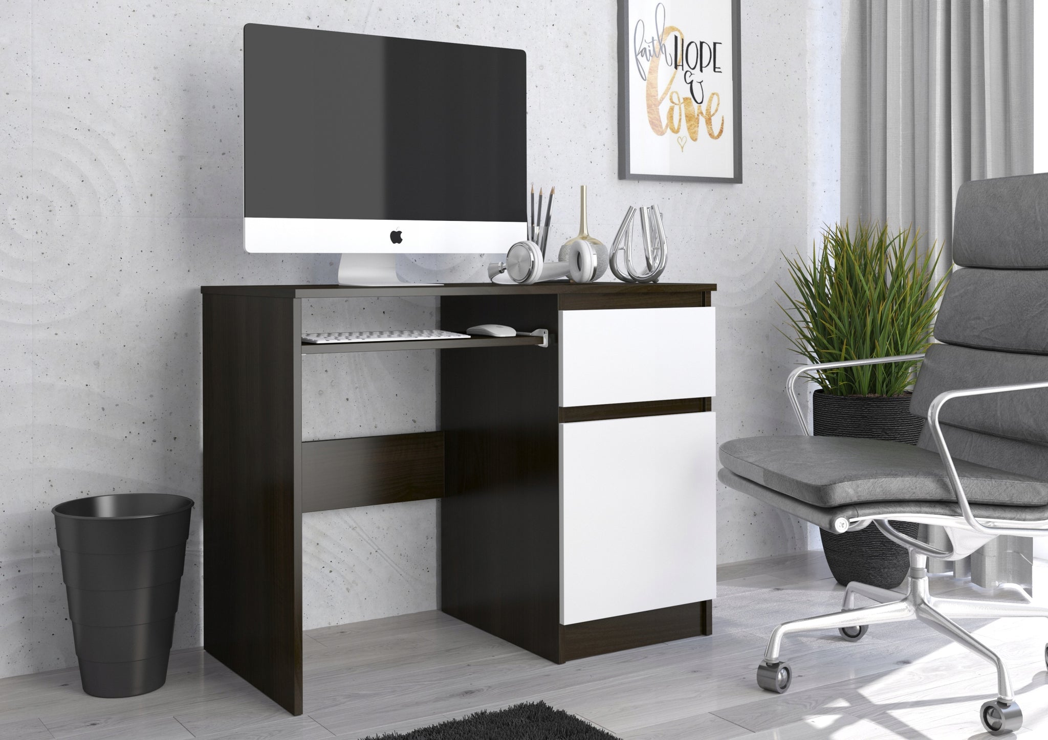 Rašomasis stalas Mobene Modern 96 x 50 x 77 cm