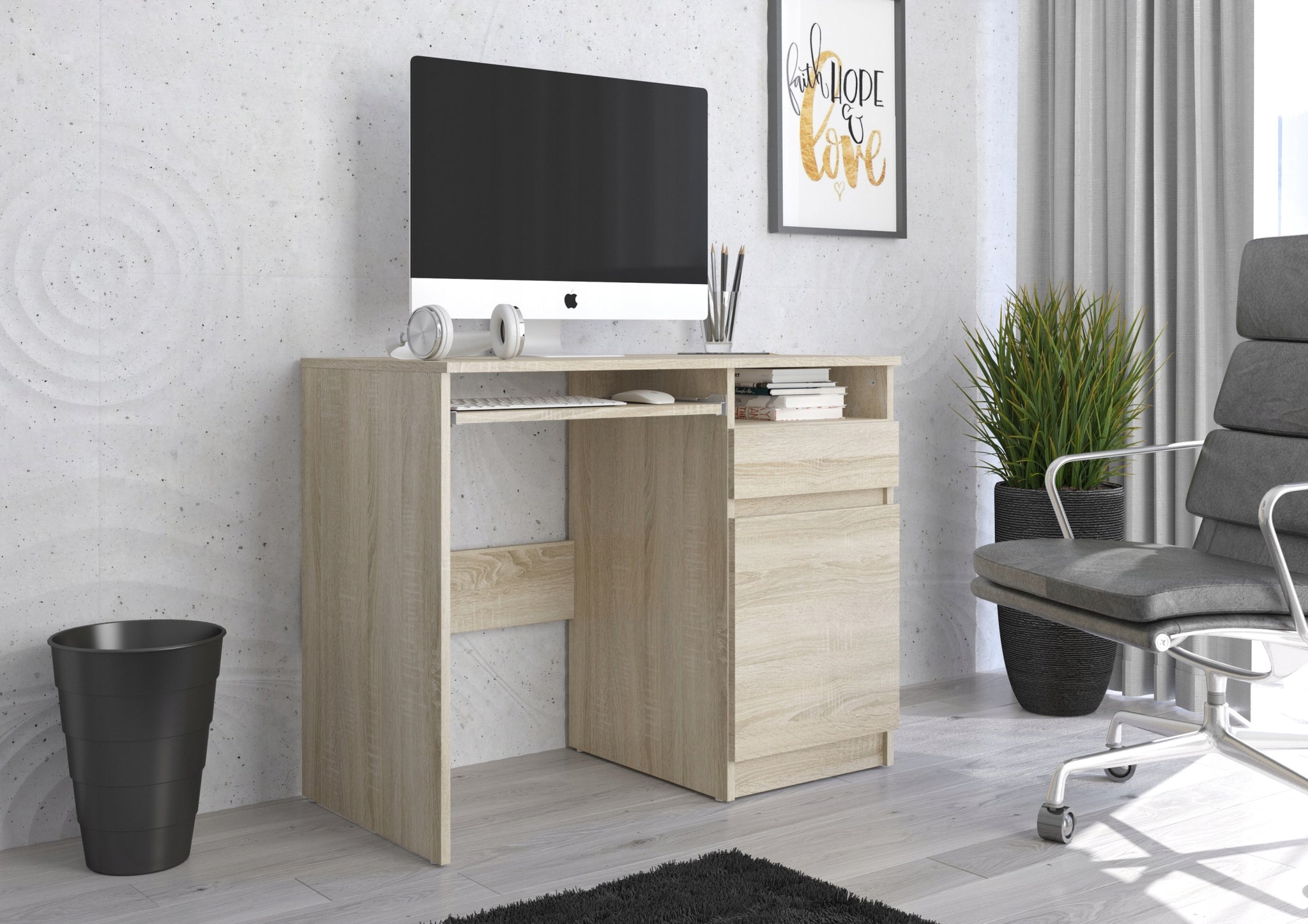 ašomasis stalas Mobene Modern 96 x 50 x 76 cm