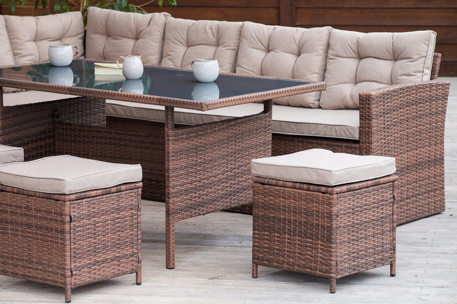 Sodo baldų komplektas Mexico