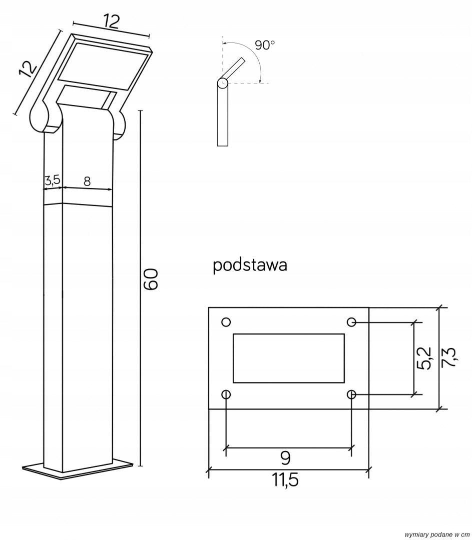 Šviestuvas NEO 11702-600 DG LED 60cm,