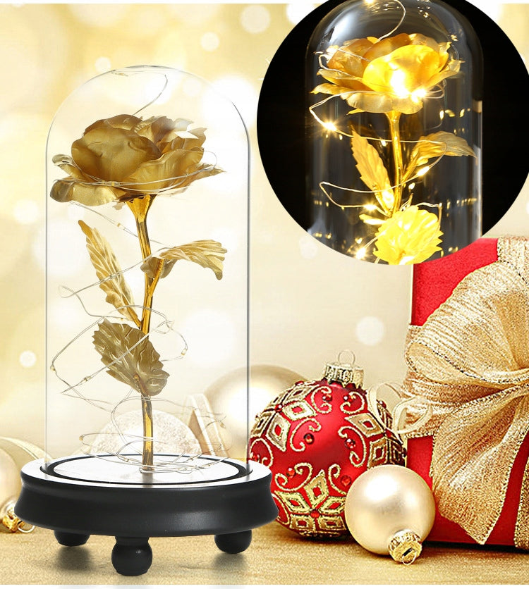 Amžina rožė + LED