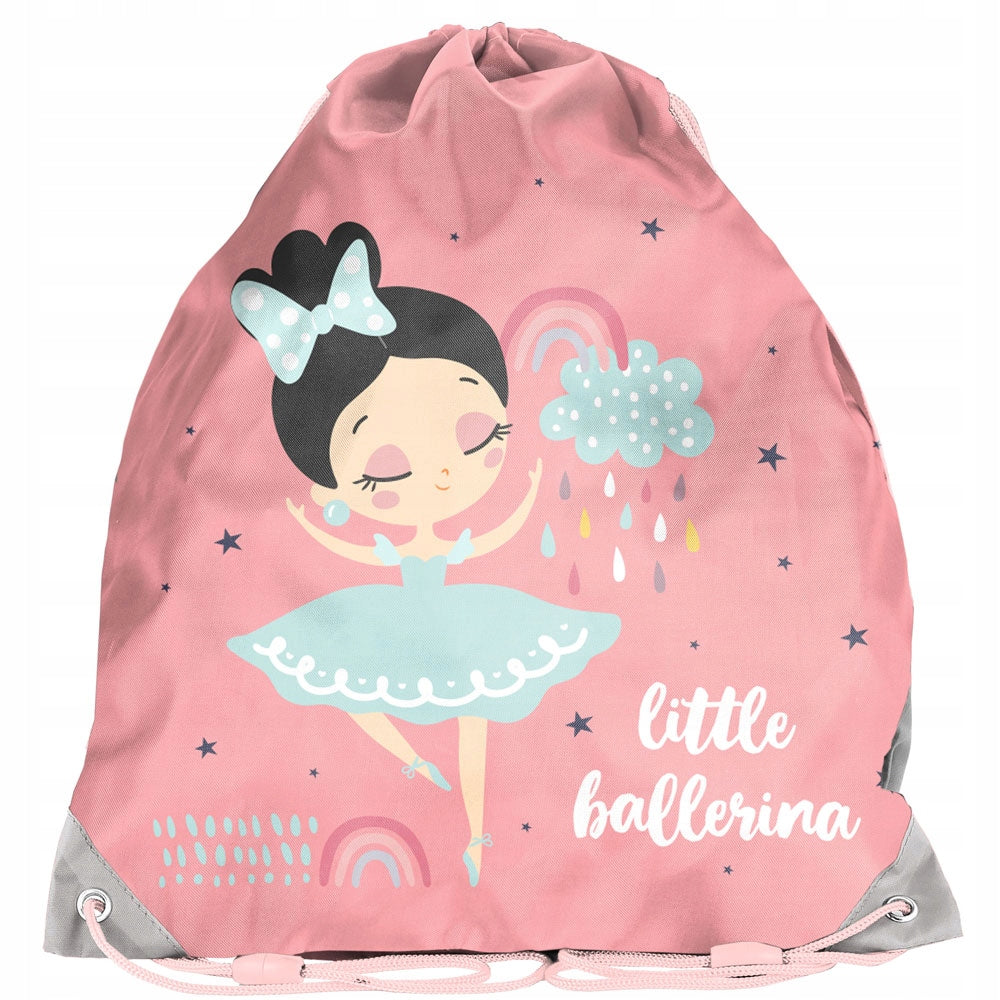 Mokyklinė kuprinė Paso su priedais / balerina