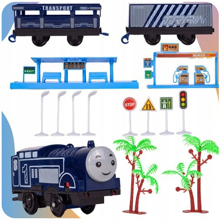 THOMAS & FRIENDS motorizuotas traukinys su bėgiais